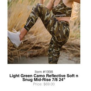ZYIA camo reflective soft and snug 8/10